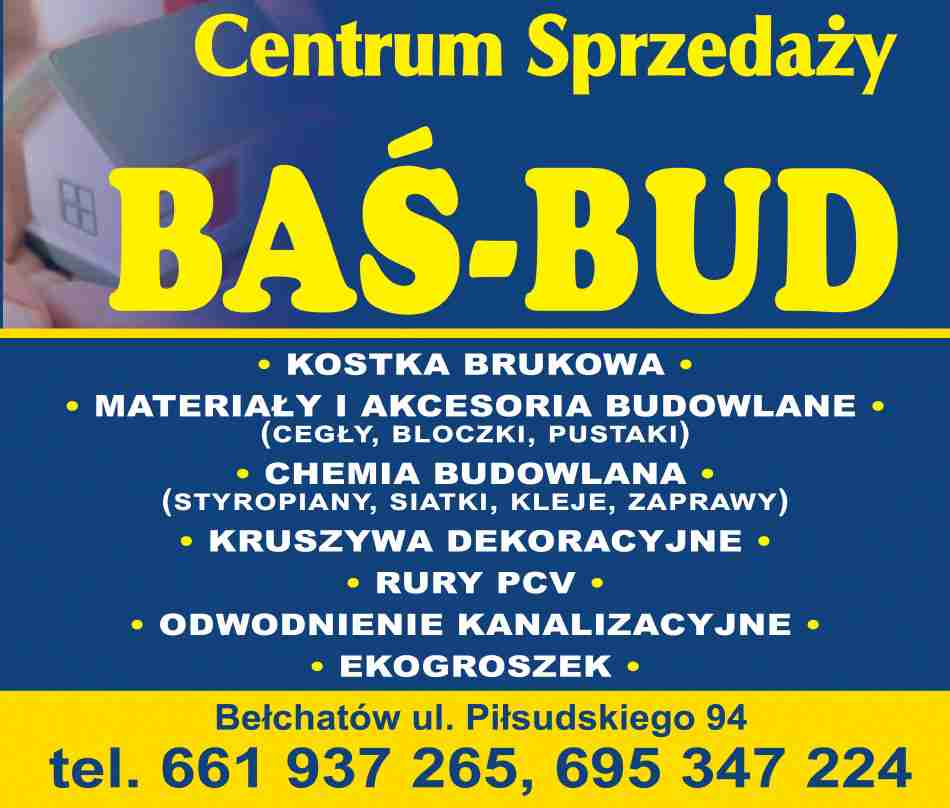 Firma Handlowo-Usługowa "BAŚ-BUD" Barbara Śnioch - kostka brukowa BEŁCHATÓW kostka brukowa BEŁCHATÓW